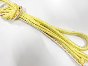 正絹　撚り房　手組帯締め